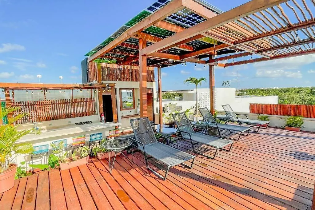 Moderno Y Eco-Friendly Loft 3 By Noox Apartment Tulum
