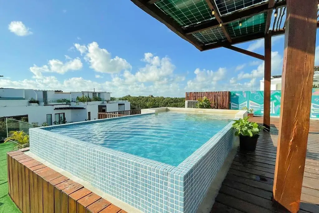 Moderno Y Eco-Friendly Loft 3 By Noox Apartment Tulum