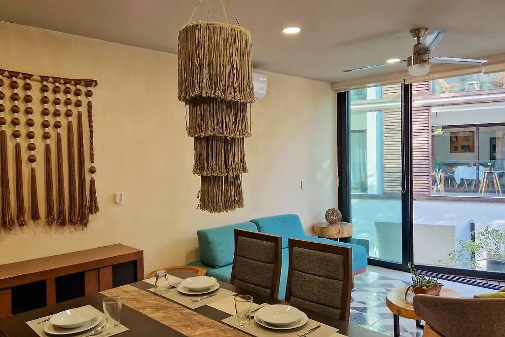 Moderno Y Eco-Friendly Loft 3 By Noox Apartment Tulum 0*,