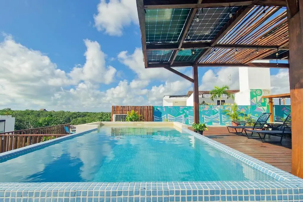 Moderno Y Eco-Friendly Loft 3 By Noox Apartment Tulum